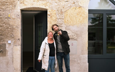 Remise des clés pour la renaissance d’une bâtisse villageoise